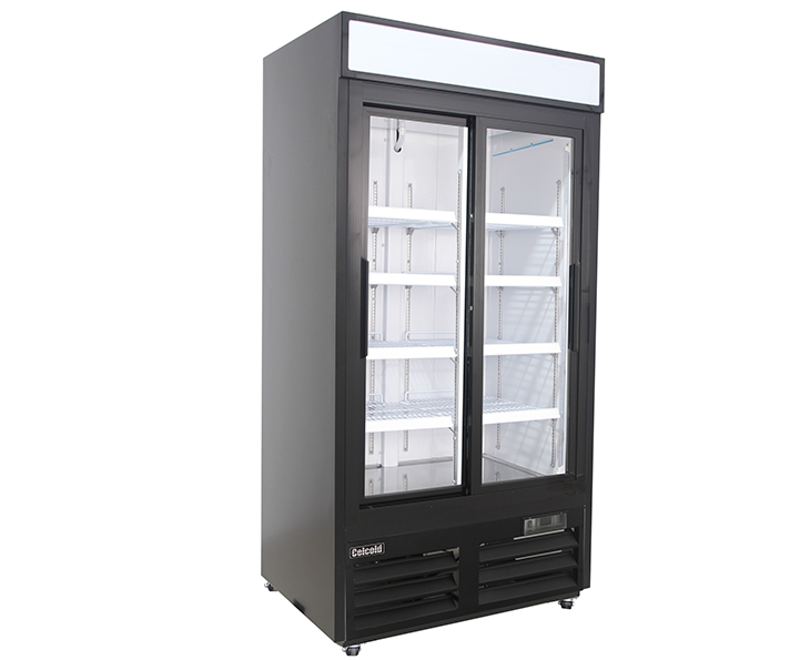 Celcold-CR36SGDM-Sliding Glass Door Refrigerator