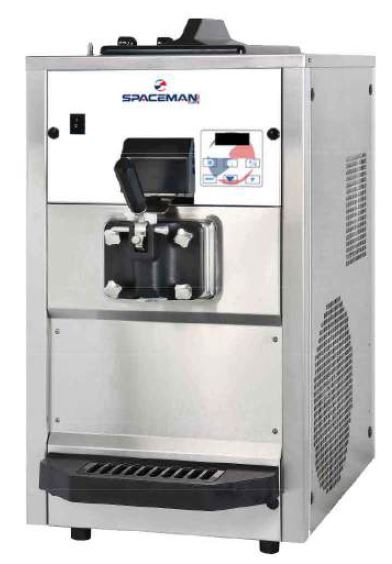 Spaceman - 6228AH - Soft Serve Machine - Countertop with Air Pump