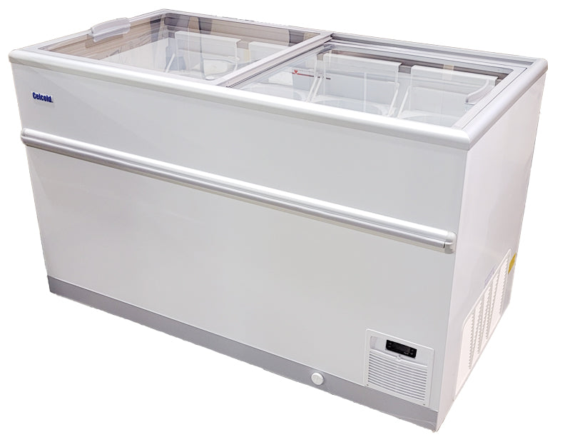 Celcold - CF52ESG-LED Ice Cream Cabinet with Interior LED Lights - Glass Food Guard Available as an Option - Celco