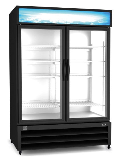 Kelvinator - KCHGM48R - 48 Cu. Ft. Glass Door Refrigerated Merchandiser