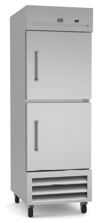 Kelvinator - KCHRI27R2HDR* - 23 Cu. Ft. Reach-In Refrigerator Two Half Doors