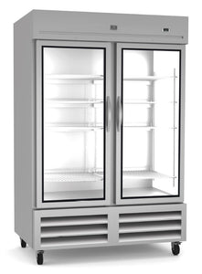 Kelvinator - KCHRI54R2GDR - 49 Cu. Ft. Reach-In Refrigerator with Glass Doors