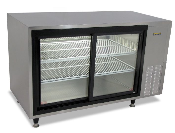 Silver King - SKRM48-RGUS10 - Mirrored Back Refrigerated Display Case