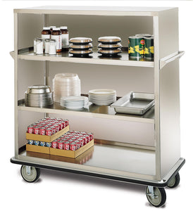 Heavy-Duty Utility Cart Queen Mary: Enclosed on 3 -Sides - UCE-415
