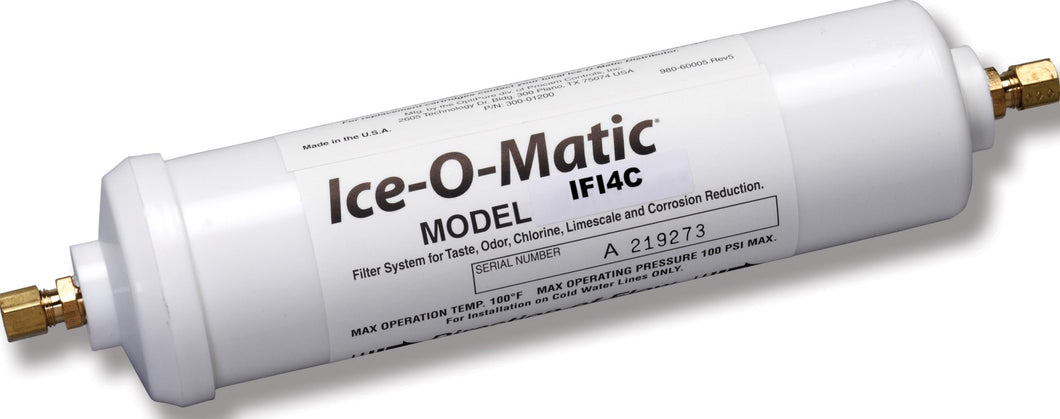 Ice-O-Matic - IFI4C - Single Inline Water Filter