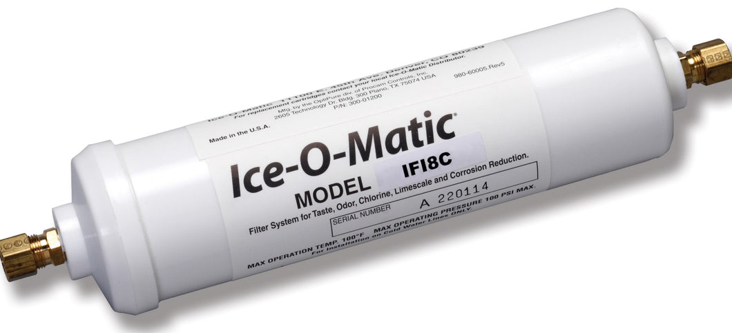 Ice-O-Matic - IFI8C - Single Inline Water Filter