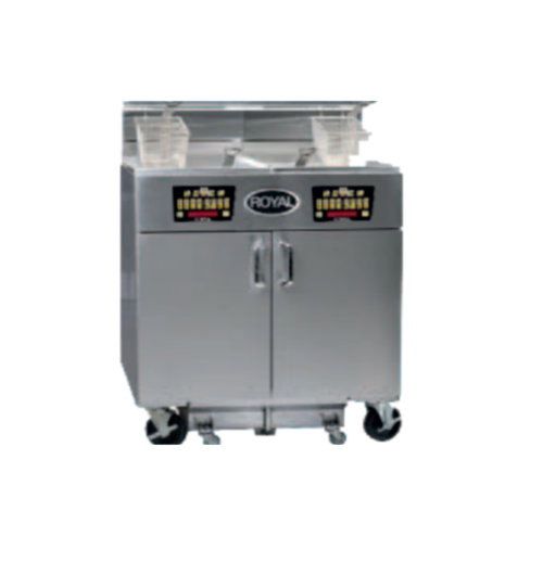 Royal Delux - RHEF FS - High Efficiency Fryers With Built In Filter System