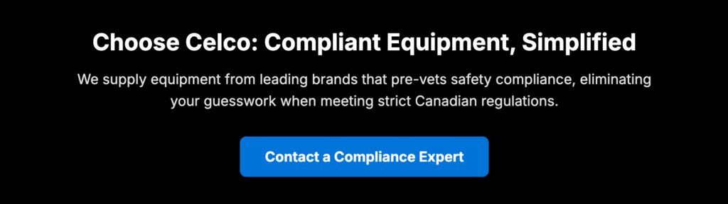 Contact Celco today to consult with our compliance experts