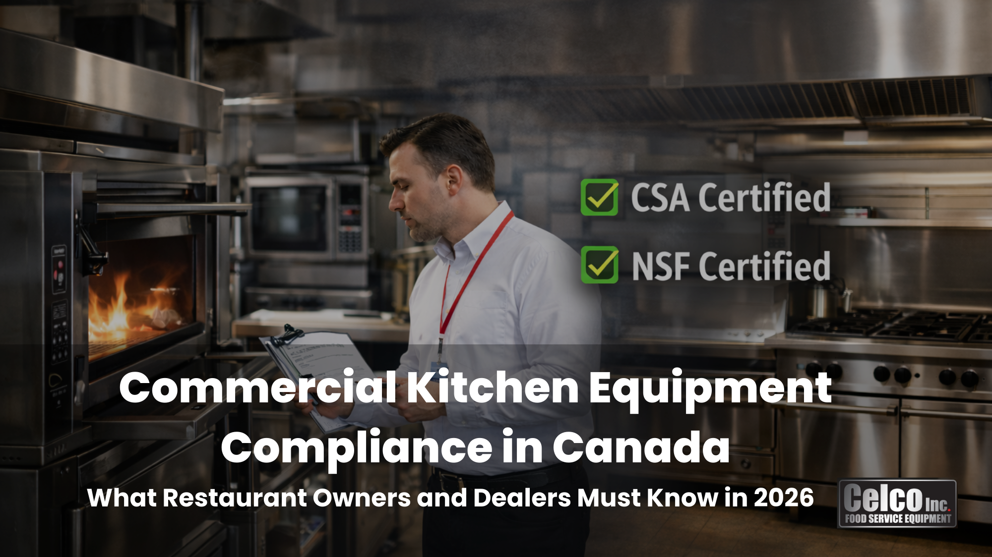 Commercial Kitchen Equipment Compliance in Canada: What Restaurant Owners and Dealers Must Know in 2026