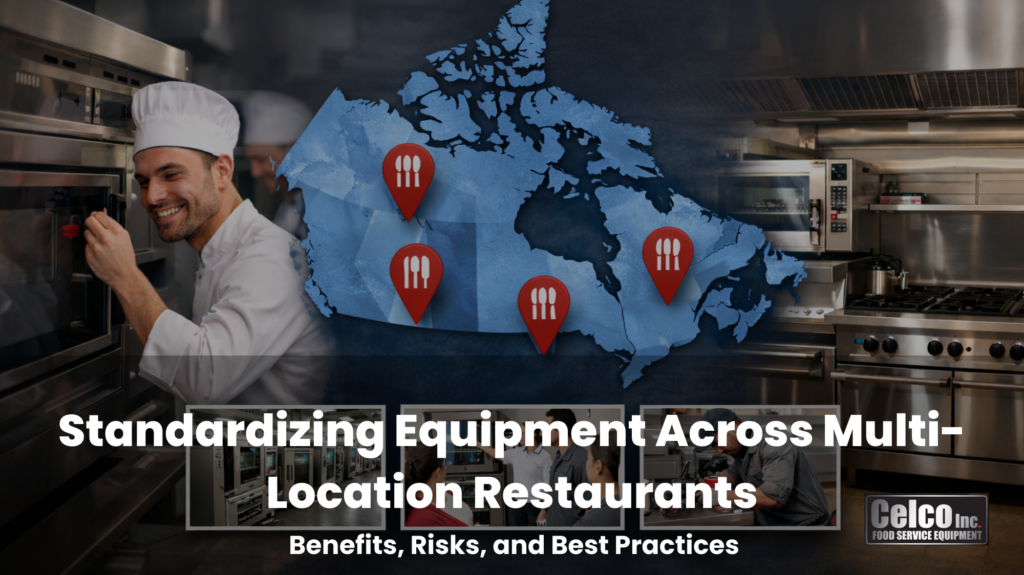 Standardizing Equipment Across Multi-Location Restaurants: Benefits, Risks, and Best Practices
